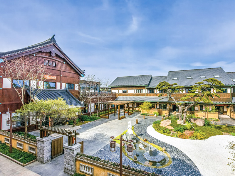 Pensiuni cu structură din lemn lângă Slender West Lake din Yangzhou