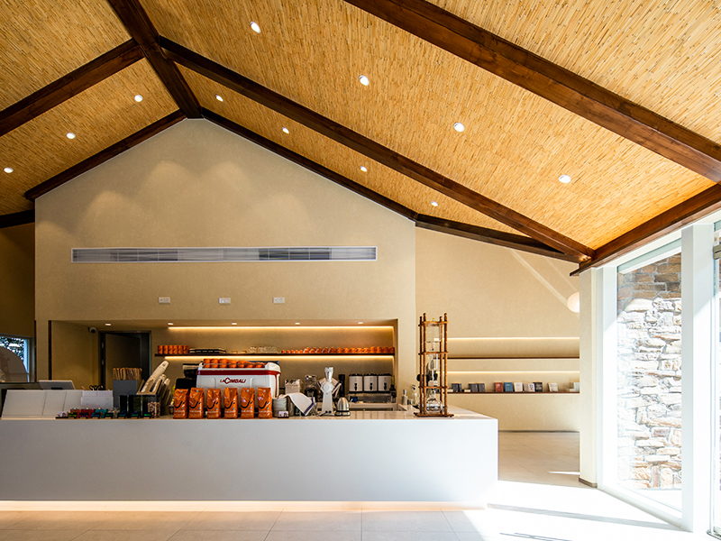 Lacul Songshan Huawei Wooden Structure Cafe