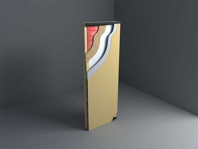 Panouri de perete cu cadru interior SPF